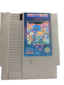 Ghosts N Goblins Nintendo Entertainment System NES Tested Authentic