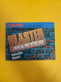 Blaster Master NES Manual (Nintendo Entertainment System, 1988)