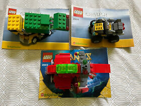 LEGO 20013 20011 20014 Brickmaster Atlantis Garbage Truck Dynamo - Complete USED