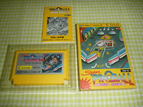 Super Pinball Famicom FC NES Nintendo Coconuts Used Japan Boxed Tested Working