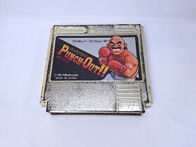 Punch Out Gold authentic Famicom cartridge  Nintendo Boxing NES NTSC-J Tested