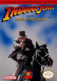 Indiana Jones Last Crusade NES Nintendo 4X6 Inch Magnet Video Game Fridge Magnet