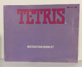 Tetris Nintendo Nes Ricambio Manuale