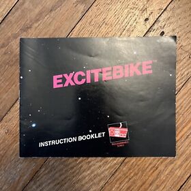 Excitebike - Nintendo NES -  Instruction Manual Only