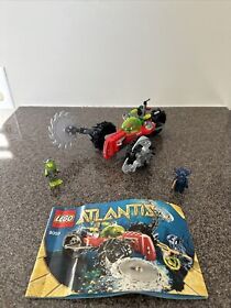 LEGO Atlantis: Seabed Scavenger (8059)! 1 Piece Missing, Read Description.