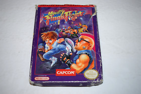 Mighty Final Fight Nintendo NES Video Game Cart w/ Box
