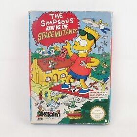 Die Simpsons Bart vs The Space Mutants NES Nintendo verpackt kein Handbuch PAL