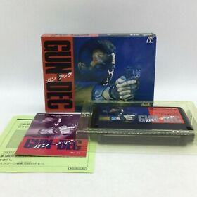 GUN DEC  with Box and Manual [Nintendo Famicom Japanese ver]