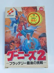 ## GOONIES 2 Famicom Nintendo FC  NES NTSC-J Complete Japan Import