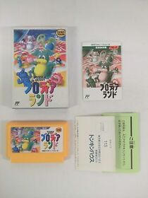 Blodia Land -- Boxed. Famicom NES, Japan game. Work fully.  10768