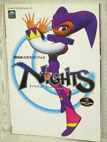 NIGHTS into dreams Official Guide Sega Saturn 1996 Japan Book VJ