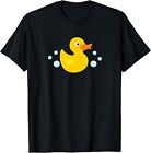The Yellow Ducks In The Tub Shirt With Bubble Bath Bubbles T-Shirt