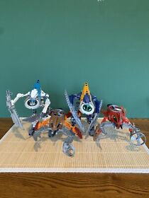 Lego Bionicle Vahki and Visorak, 8615-1, 8619-1, 8742-1, 8745-1