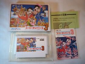 Super Chinese 3 Famicom FC NES Japan Import Game US Seller Box & Manual