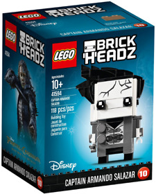 LEGO-41594-BrickHeadz-Captain Armando Salazar-Retired Product-New in Sealed Box!