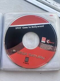 Spot Goes to HollyWood - Sega Saturn Game - Disc Only TESTED WORKS GREAT!