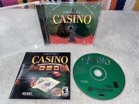 Hoyle Casino (Sega Dreamcast, 2000) w/Manual
