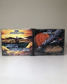 Sol-Feace / Cobra Command SEGA Mega-CD Games, No Manuals , PAL