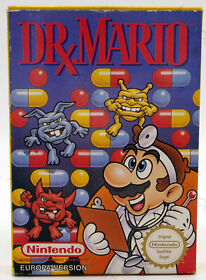 Dr. Mario | Nintendo NES | completamente in IMBALLO ORIGINALE boxed CIB | buono