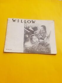 Authentic Nintendo NES Instruction Manual  Only  Willow Book