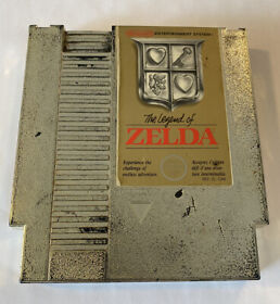 The Legend of Zelda (Nintendo NES, 1987) Authentic Tested Video Game Used Cond