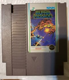 Alpha Mission - Nintendo NES Game Not Tested 