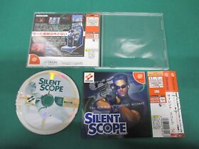 SEGA DreamCast -- SILENT SCOPE -- JAPAN. GAME. Work. 31289