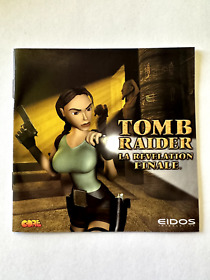 NOTICE SEGA Dreamcast - Tomb Raider: La révélation Finale - Français