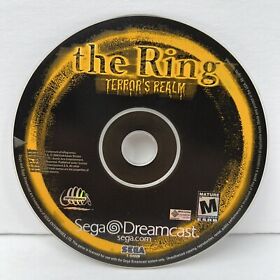 Ring: Terror's Realm (Sega Dreamcast, 2000) Disc ONLY - TESTED & Working !