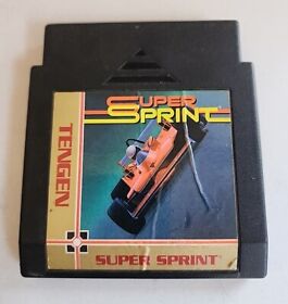 Super Sprint NES (Nintendo Entertainment System, 1989) Authentic Tested Tengen