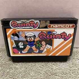 Quinty Famicom Nintendo Namco Japan Puzzle FC/NES Game Freak pokemon US Seller