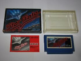 Star Gate (Defender II) Stargate Famicom NES Japan import boxed manual US Seller