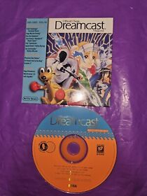 Official Sega Dreamcast Magazine Demo Disc January 2001 Vol. 10 /w Sleeve Tested