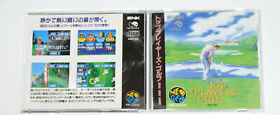 SNK Neo Geo CD TOP PLAYERS GOLF Video Game CMK
