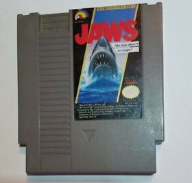 Jaws (Nintendo Entertainment System, 1987) NES Authentic !!