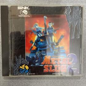 METAL SLUG 2 Neo Geo SNK for Neogeo AES RARE good Japan Used
