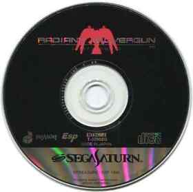 Sega Saturn Soft Radiant Silver Gun Condition Game Disc Only
