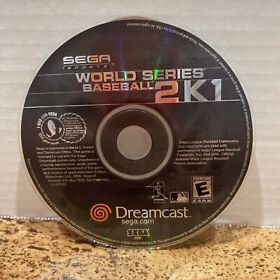 World Series Baseball 2K1 (Sega Dreamcast, 2000) - DISC ONLY Tested & Works