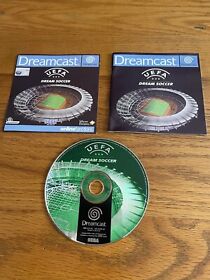 UEFA Dream Soccer Sega Dreamcast Very Good Condition No Case !
