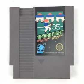 10 Yard Fight NES Original Nintendo Video Game Tested