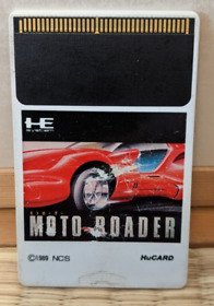 Moto Roader (PC Engine) Hu Card. Tested & Working.