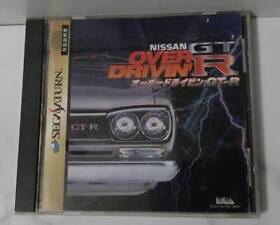 Nissan Overdrive Gt-R Over Drivin Regular Version Sega Saturn Ss Software