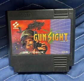 GUN SIGHT Famicom NES Japan game