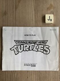 Teenage Mutant Hero Schildkröten NES ***NUR ANLEITUNG***