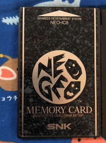Used NEO GEO AES Memory Card NEO-IC8 SNK with tracking