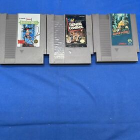 NES Game Lot- Castlevania 2, MTV Remote Control, Super Pitfall- All Tested