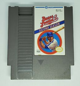 Bases Loaded II: Second Season NES (Nintendo, 1990) Cart and Manual (J)