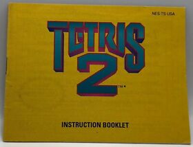 Tetris 2 Instruction Manual - Nintendo NES - Manual Only