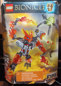 LEGO BIONICLE: Protector of Fire Build Model 70783 NIB - NEW w/ Packaging Damage