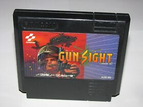 Gun Sight Famicom NES Japan import US Seller